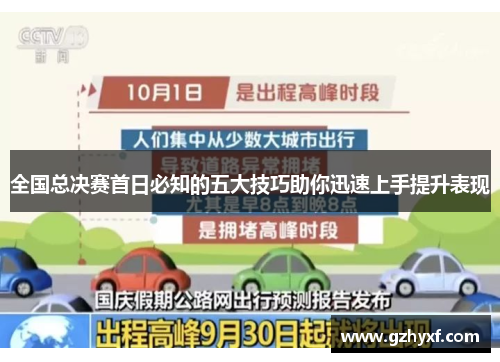 全国总决赛首日必知的五大技巧助你迅速上手提升表现